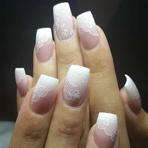 lace design on nails|More.